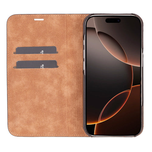 Decatur Leather iPhone 16 Pro Max Folio Case